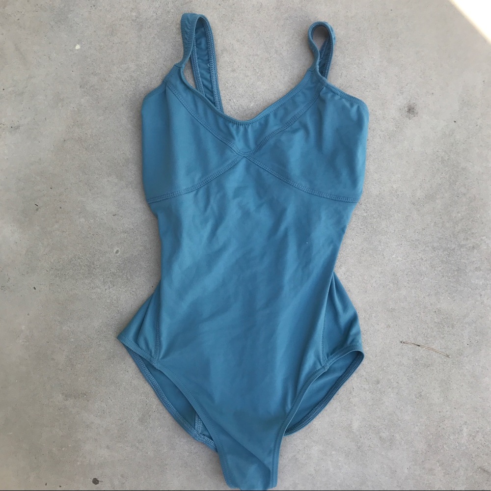 Capezio Teal/Aqua Leotard Size S